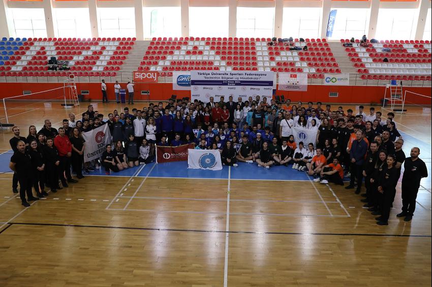 MAKÜ'de Badminton Bölgesel Lig Heyecanı: 197 Sporcu, 30 Üniversite