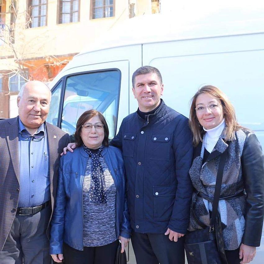 Başkan Ercengiz ve eşi Hülya Ercengiz ile Özdemir ailesinin acı günü!