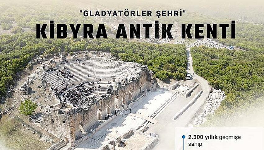 “Gladyatörler şehri” Kibyra Antik Kenti