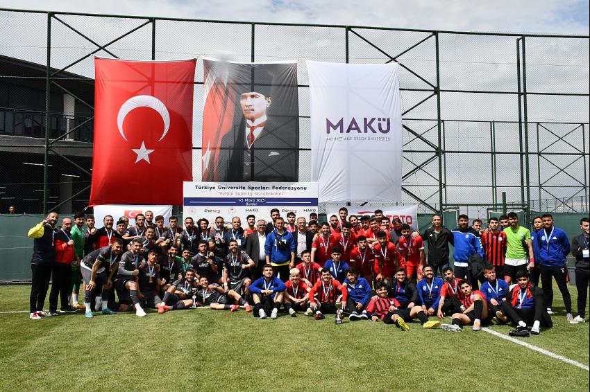 TÜSF Ünilig Futbol Süper Lig Maçlarında Şampiyonlar Belli Oldu