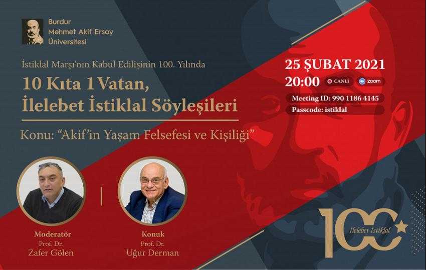 MAKÜ'den “10 Kıta 1 Vatan, İlelebet İstiklâl” Söyleşileri