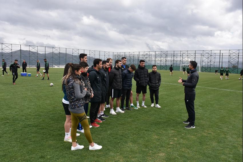 MAKÜ’de Spor Bilimleri Öğrencileri Profesyonel Takımlar Eşliğinde Uygulamalı Eğitim Görüyorlar