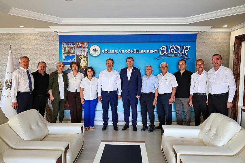 Başkan Ercengiz, Burdur Kent Konseyini Ağırladı