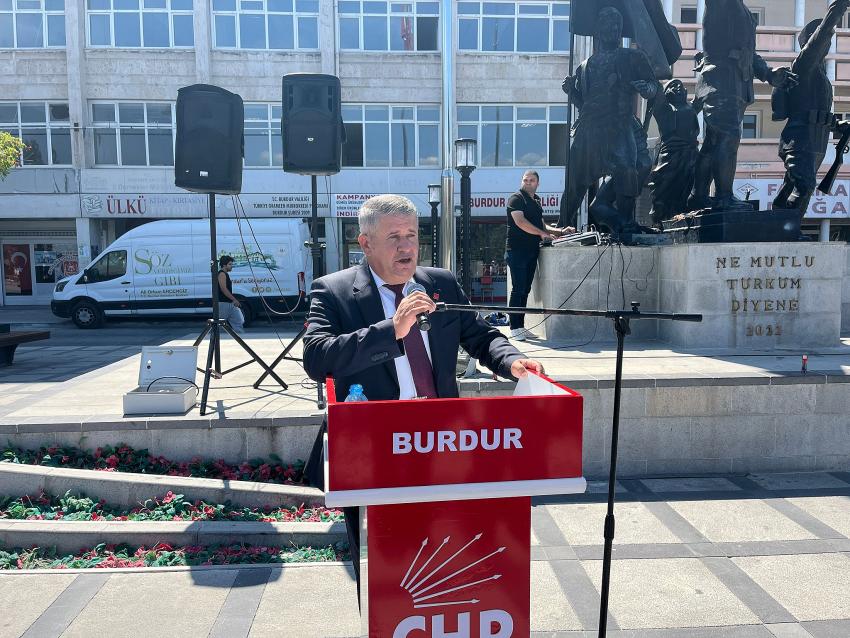 CHP Burdur İl Başkanı Koç: “Cumhuriyet Halk Partisi Dimdik Ayakta”