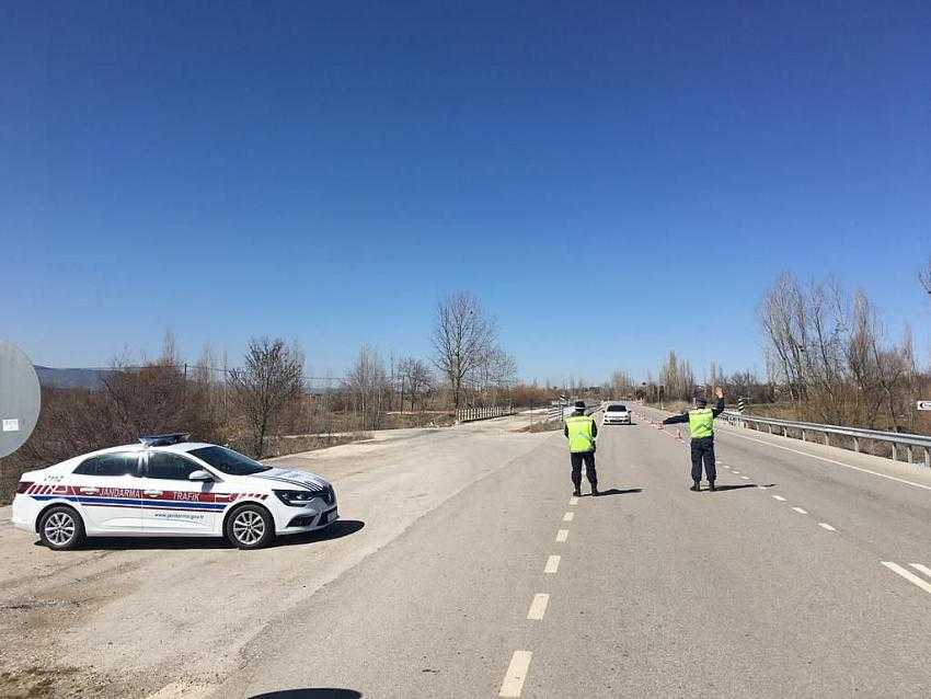 Jandarmadan Trafik Denetimi