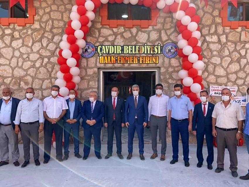 Çavdır Belediyesi Halk Ekmek Hizmete Açıldı