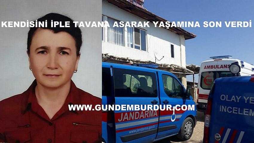 KENDİNİ İPLE TAVAN ASARAK YAŞAMINA SON VERDİ