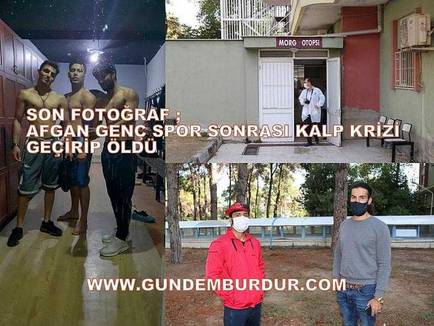 AFGAN GENÇ SPOR YAPTIKTAN SONRA KALP KRİZİ GEÇİRİP ÖLDÜ