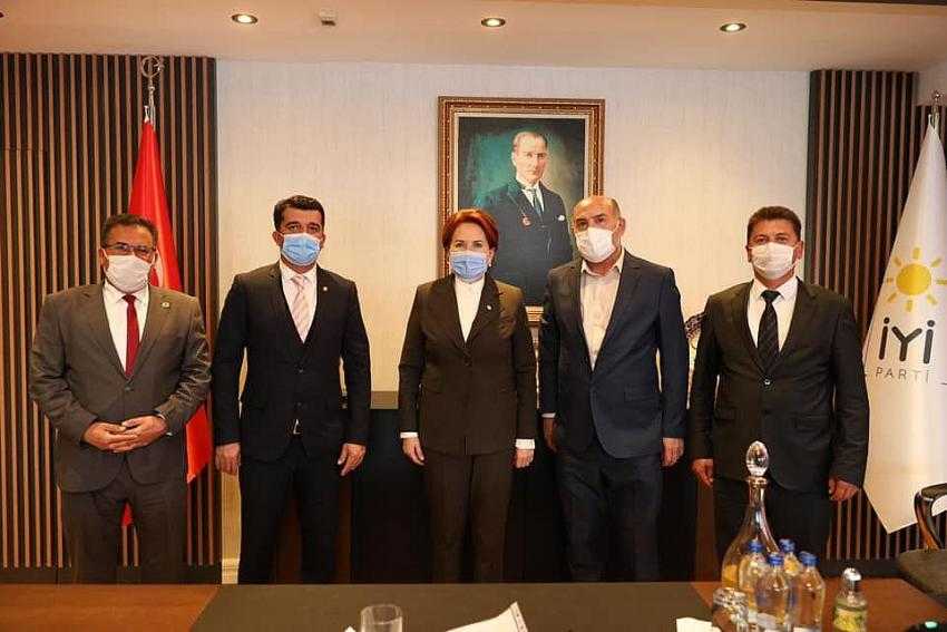 İYİ Parti Burdur İl Başkanı Faruk Erkan'dan Genel Başkan Akşener'e Ziyaret