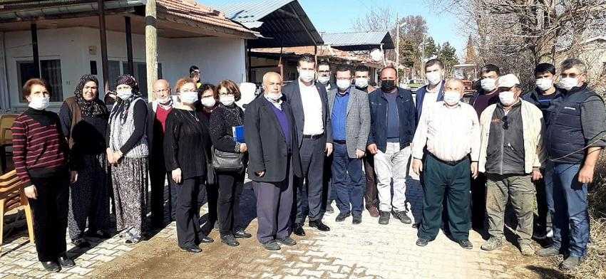 Chp Burdur İl Teşkilatı 2 günde 14 köyü ziyaret etti