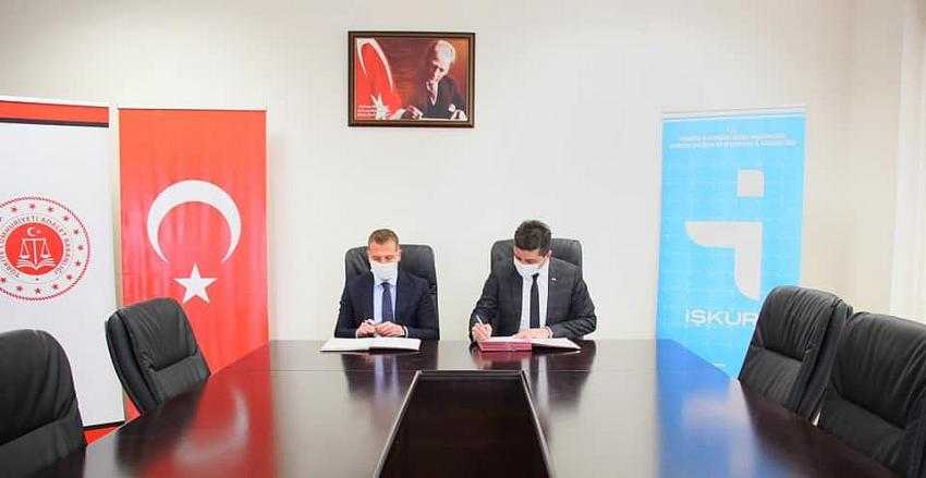 Burdur’da İŞKUR ve Denetimli Serbestlik arasında iş birliği protokolü imzalandı