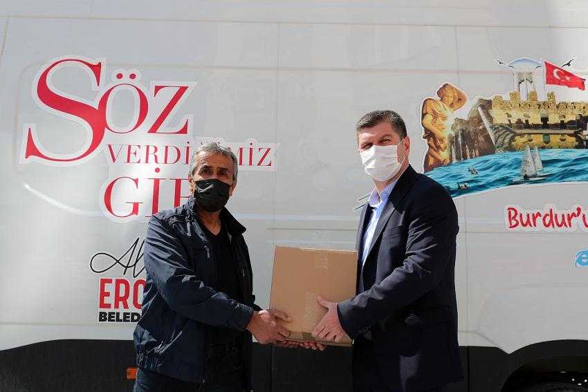 Başkan Ercengiz'den kantinci esnafına destek
