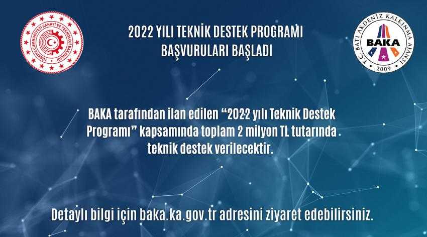 Batı Akdeniz’e Teknik Destek Programı