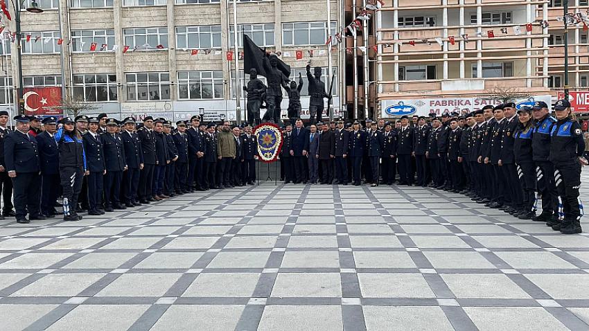 Burdur'da Polis Haftası törenle kutlandı