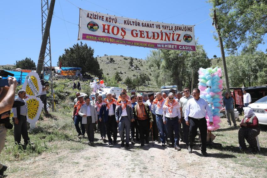 AZİZİYE’DE YAYLA ŞENLİĞİ