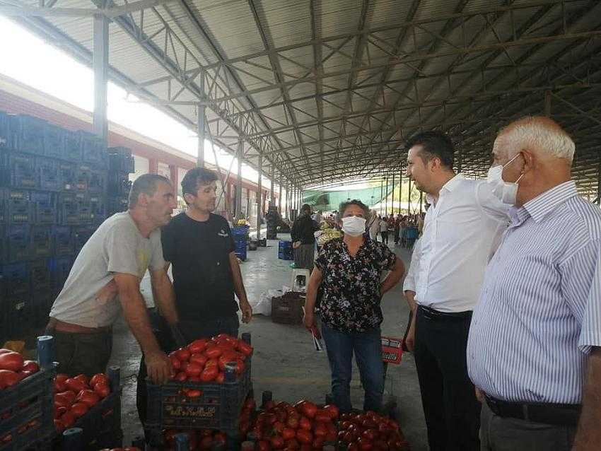CHP Heyeti Tefenni'de Üreticinin Derdine Kulak Verdi