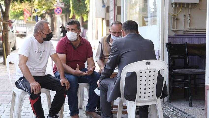 Vali Arslantaş Oluklaraltı Kıraathanesinde Vatandaşlarla Hasbihal Etti