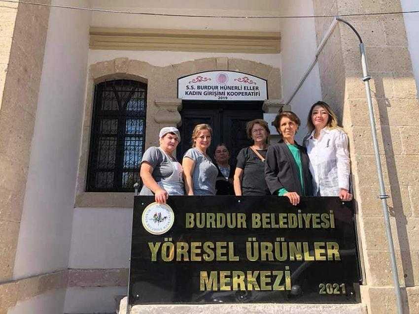 YÖRESEL ÜRÜNLERİN YENİ ADRESİ: BURDUR HÜNERLİ ELLER KADIN GİRİŞİM KOOPERATİFİ