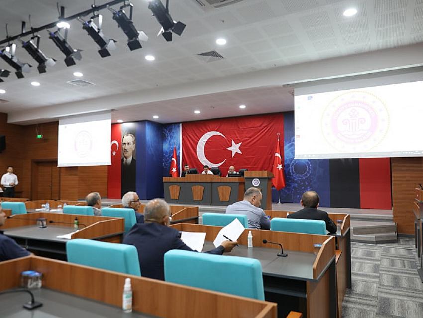 Burdur'da KYK Yurtları Değerlendirme Toplantısı Yapıldı