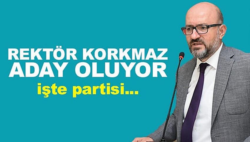 Rektör Korkmaz aday oluyor