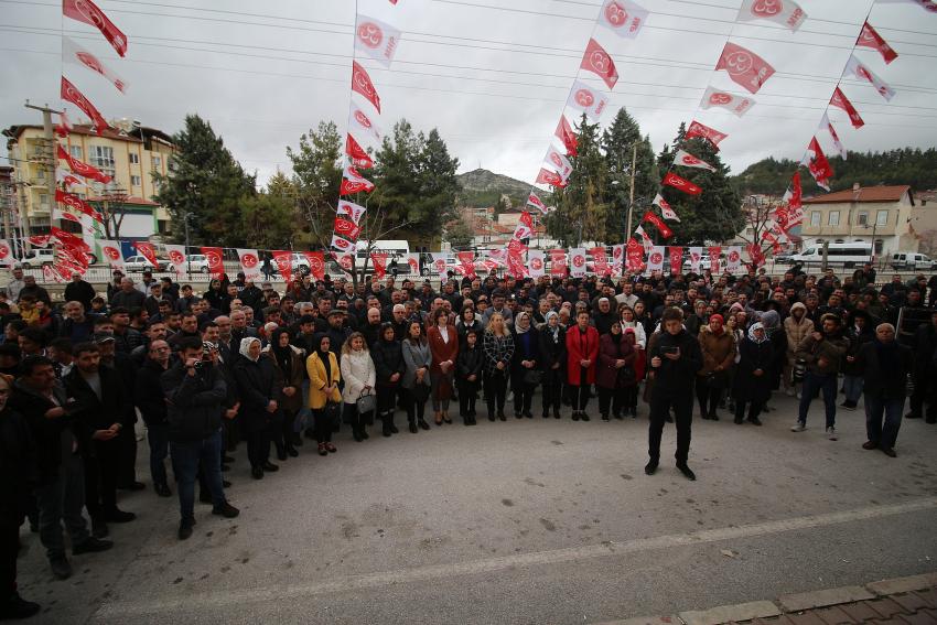 Burdur MHP’de Miting gibi Aday Başvuru Toplantısı