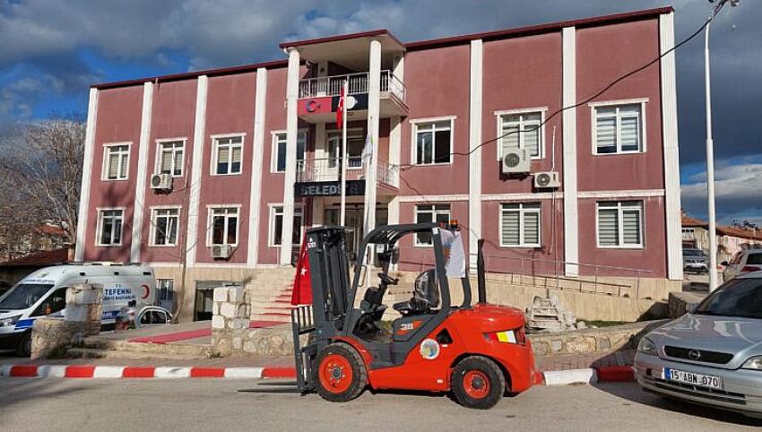 Tefenni Belediye Filosuna 2 Yeni Araç