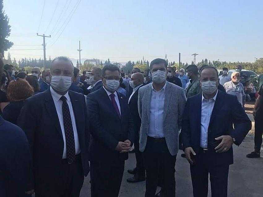 Milletvekili Göker ve Başkan Ercengiz, Vefa Salman’a destek için Yalova'ya gitti