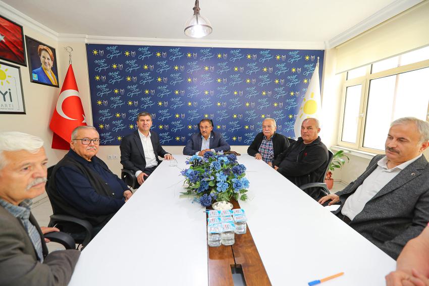 Başkan Ercengiz’den İYİ Parti’ye ziyaret