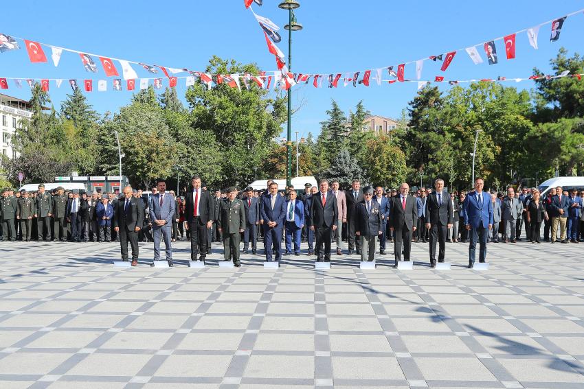 Kahraman Gazilerimiz Burdur’da düzenlenen törenle anıldı