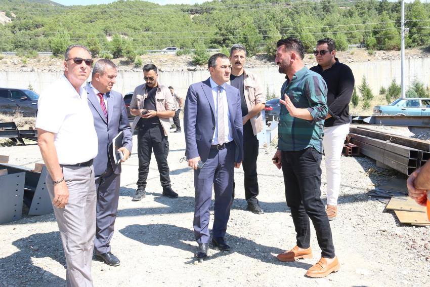 Vali Öksüz’den OSB’de İnceleme Ziyareti