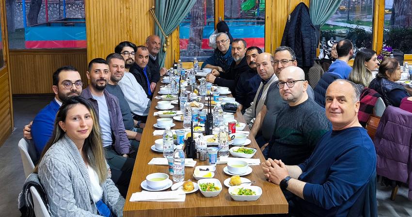 TÜRKİYE RADYO AMATÖRLERİ CEMİYETİ BURDUR ŞUBESİ İFTARDA BULUŞTU