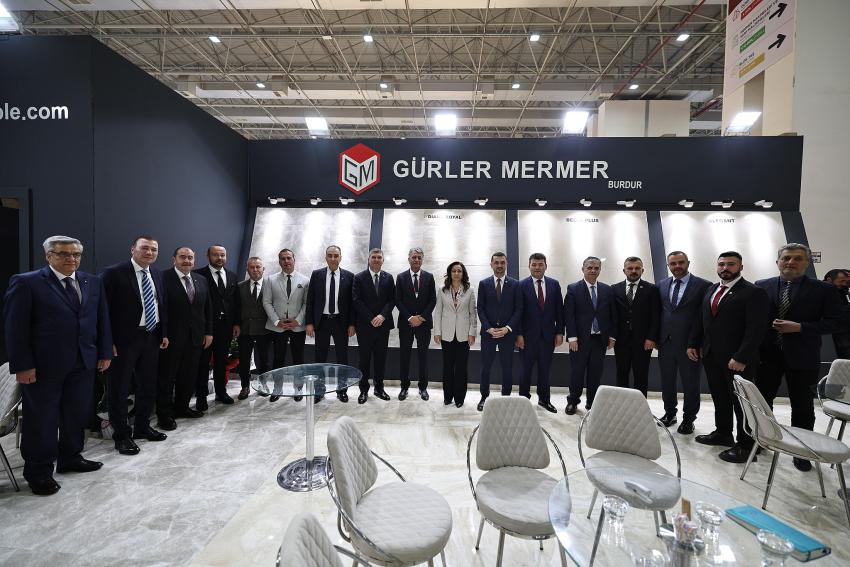İzmir Mermer Fuarı'na Burdur Çıkarması