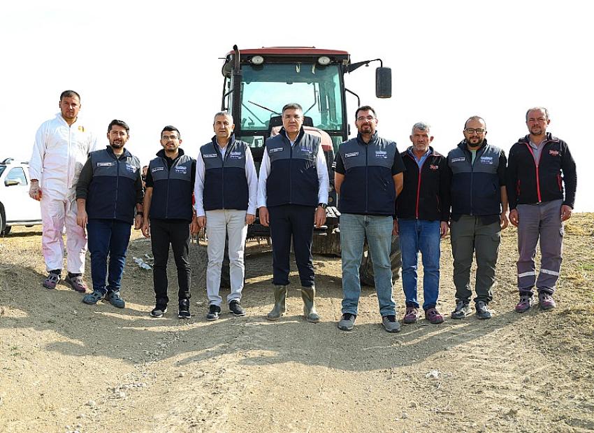 MAKÜ arazilerinde yeni sezon ekimleri başladı