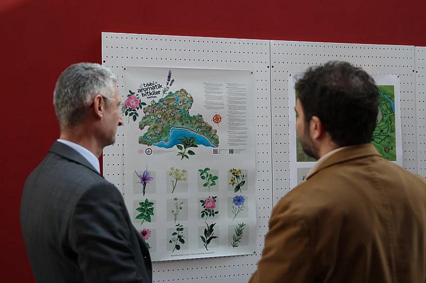 Haritanın sanatla buluştuğu sergi MAKÜ’de sanatseverlere kapılarını açtı