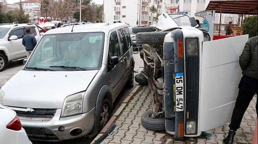 Burdur'da Ehliyetsiz Sürücü Dehşet Saçtı
