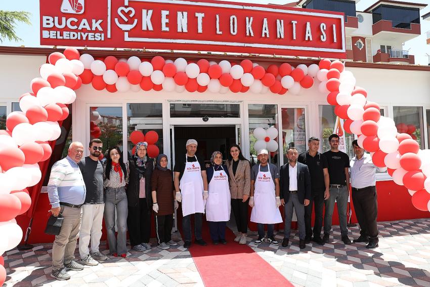 Bucak’ta Kent Lokantası Hizmete Açıldı