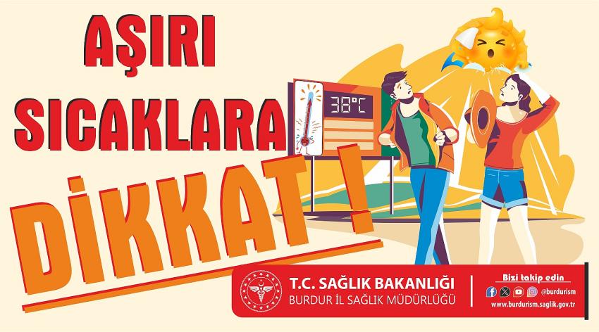 Burdur'da Sağlık Müdürlüğü'nden Hayati Uyarı!
