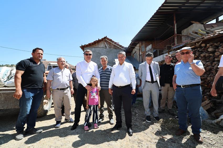 Yangın Sonrası İğdeli’de Dayanışma: Başkan Ercengiz’den Geçmiş Olsun Ziyareti