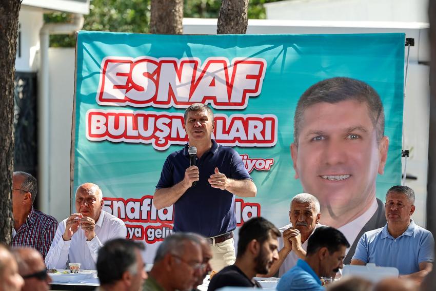 Başkan Ercengiz, Sanayi esnafıyla buluştu