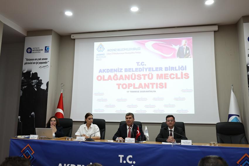 Ali Orkun Ercengiz’e Önemli Görev: Akdeniz Belediyeler Birliği Başkanvekili Seçildi