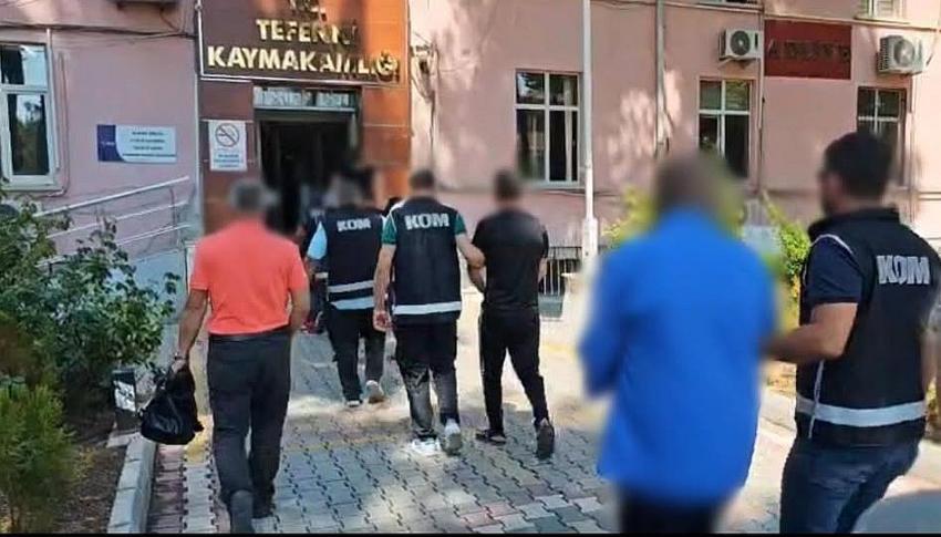 Burdur’da Operasyon: Silah, Para, Uyuşturucu, Şantaj! 6 Kişi Tutuklandı