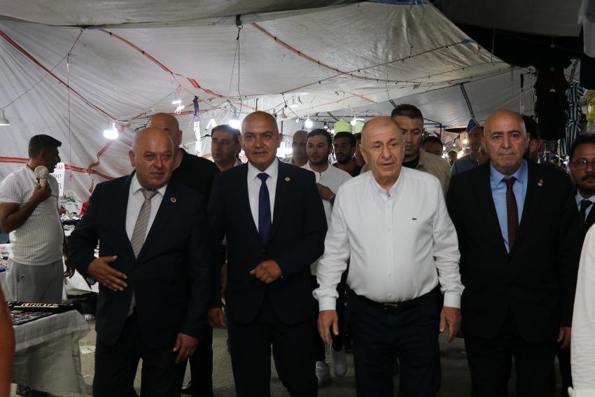 Zafer Partisi Genel Başkanı Ümit Özdağ Burdur’da