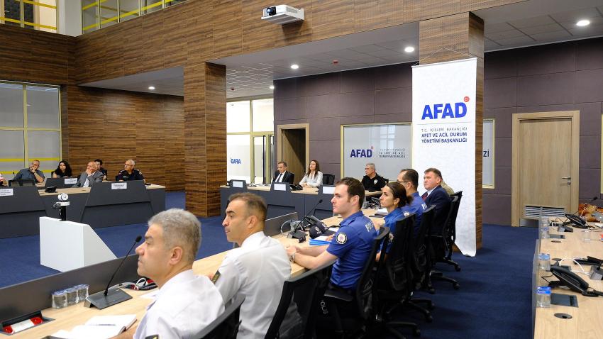 Burdur’da Kurumlar Arası Afet Müdahale Planı Masaya Yatırıldı