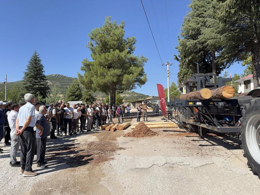 Burdur'da Ormancılık Faaliyetlerine Büyük Destek