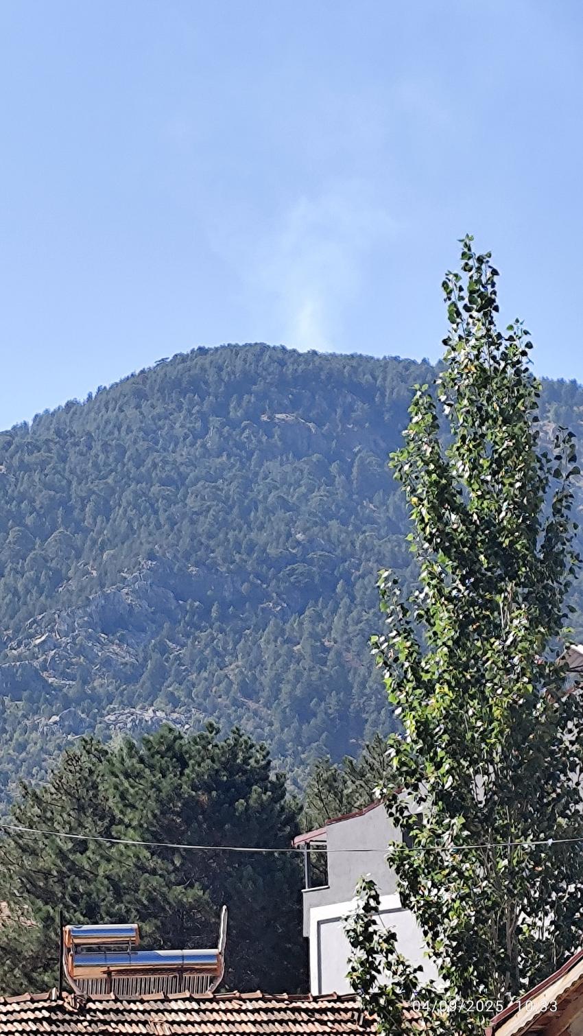 Burdur’da Ormanlık Alanda Yangın!