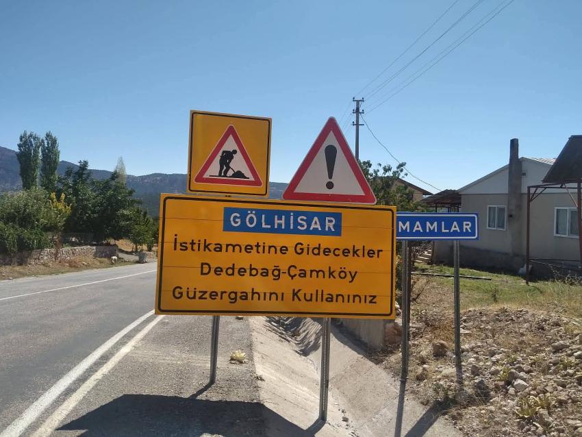 Burdur'da Bu Yolu Kullanacaklar Dikkat! Ulaşıma Kapatıldı