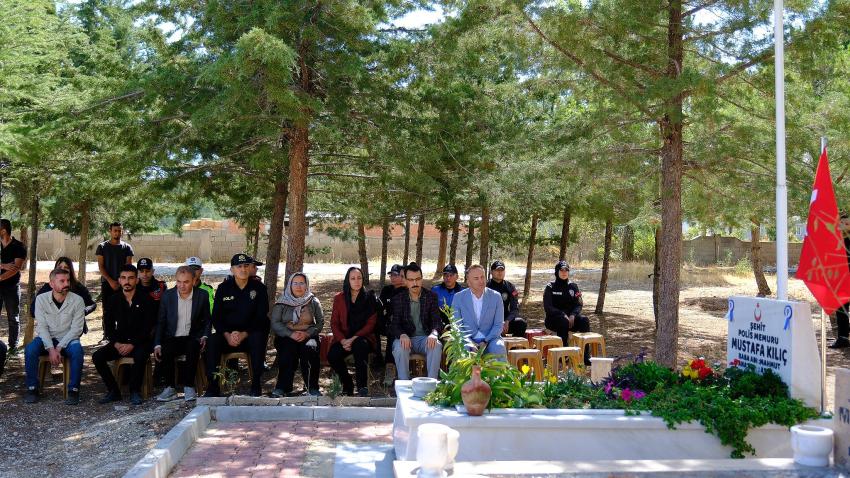 Burdur’da Şehit Polis Mustafa Kılıç Hayrına Mevlid Programı Düzenlendi
