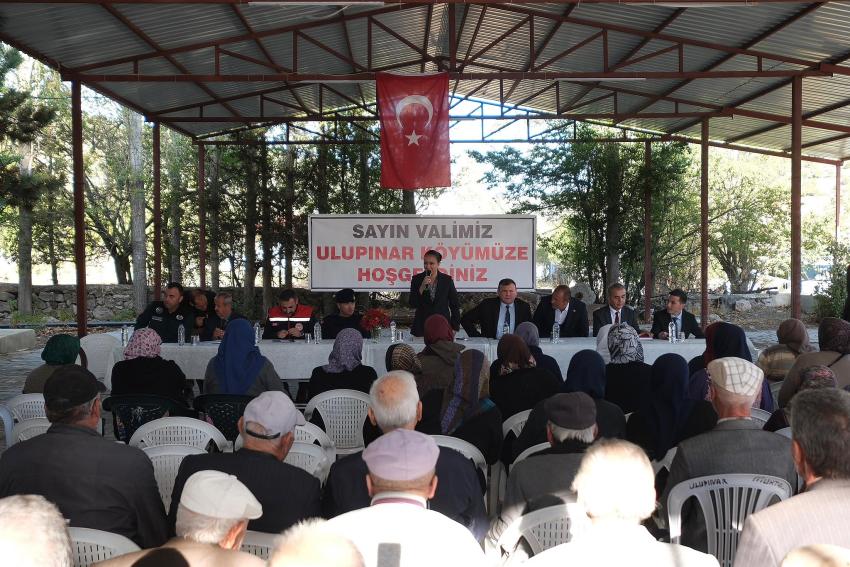 Vali Bilgihan Köy Köy Geziyor! Vatandaşların Taleplerini Yerinde Dinledi