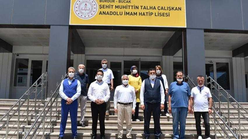 Burdur İl Milli Eğitim Müdürü Emre Çay’ın Bucak temasları