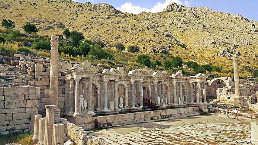 Burdur’un Sagalassos’unda Mısır Tanrısı Gün Yüzüne Çıktı